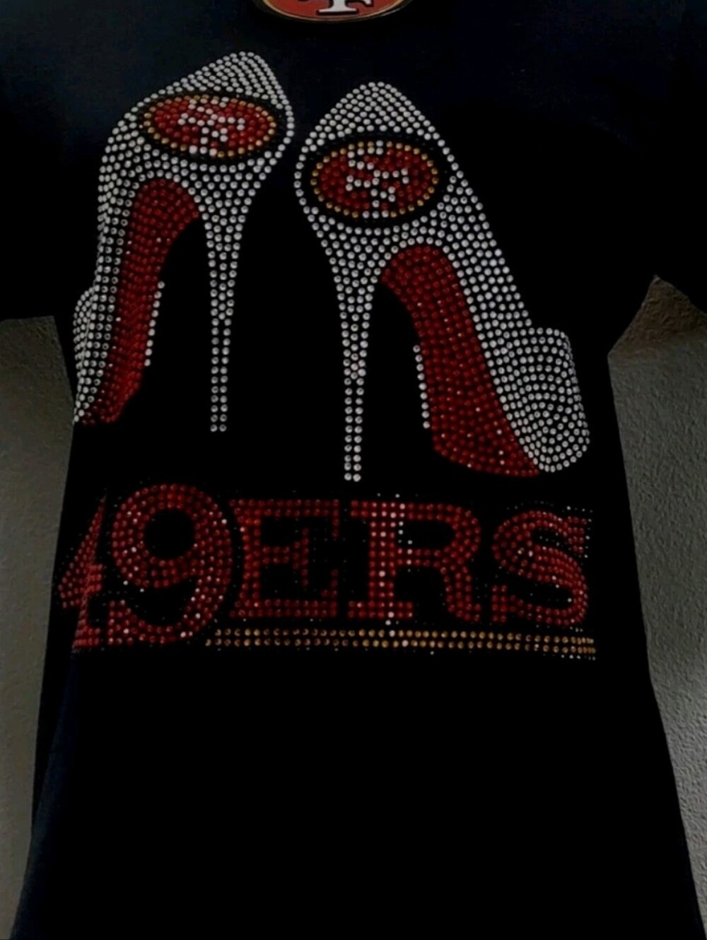 49ers womens t-shirt.